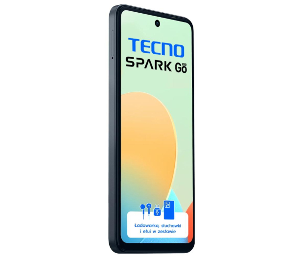 TECNO Spark Go 2024 4/128GB Gravity Black 90Hz - 1213101 - zdjęcie 3